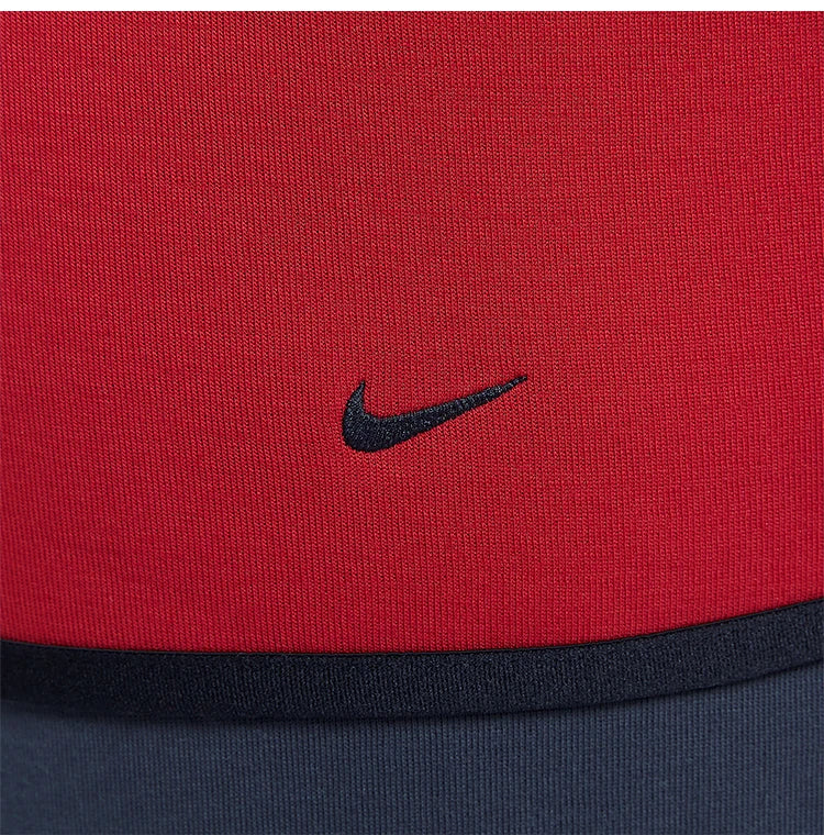 Nike Official Authentic Autumn New Men's Knitted Warm Hooded Patchwork Jacket HV0950-687