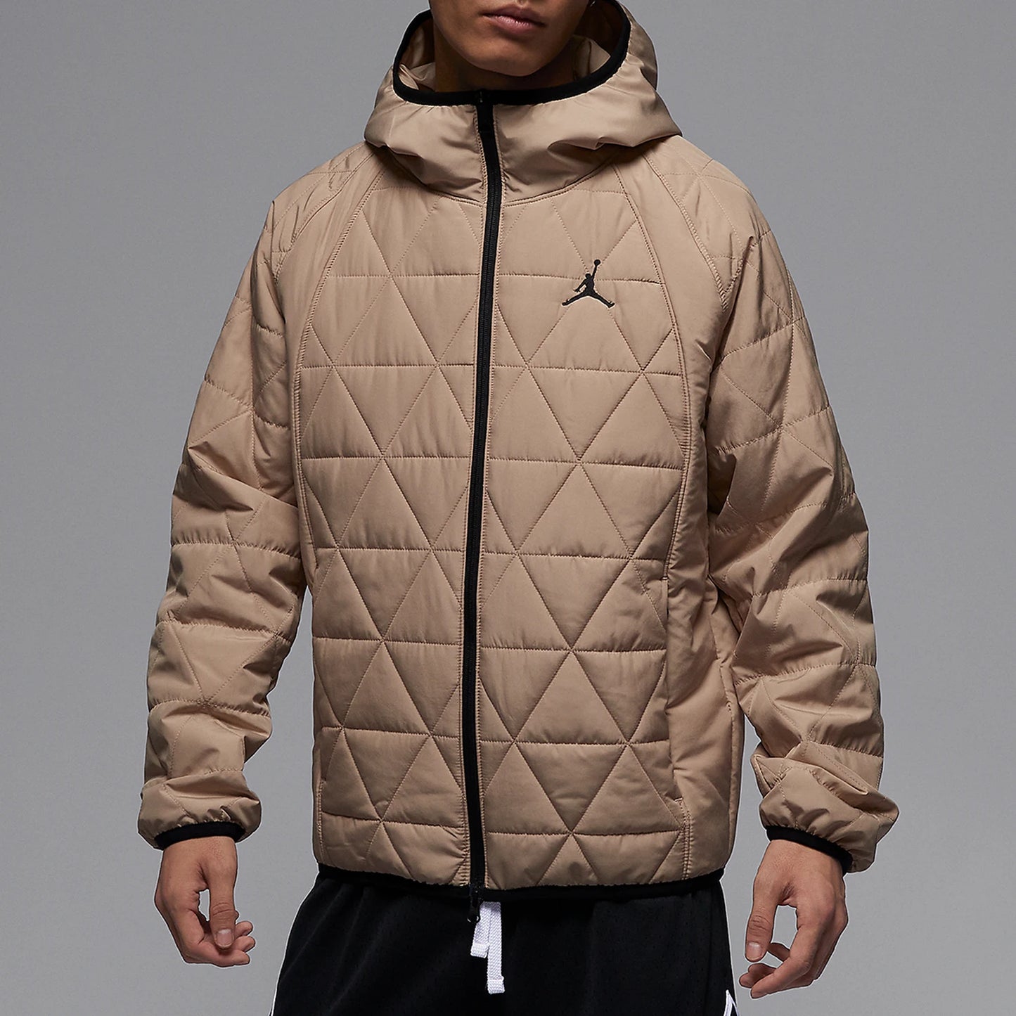 Nike official genuine Jordan winter new men's hooded warm cotton jacket FD2638-244