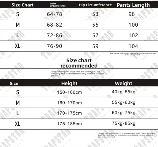 Trapstar Windproof Sport Color Block 3D Letter Embroidery Jacket Set Loose Zipper Outerwear Casual Long Pants Unisex