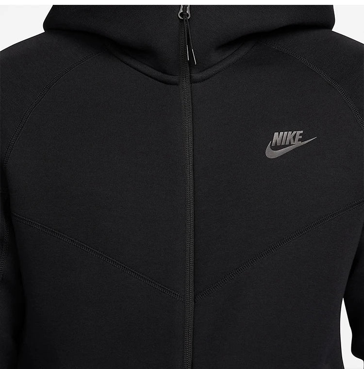 Nike Official Genuine Autumn New Men's Sports Hooded Knit Long Sleeve Jacket FB7922