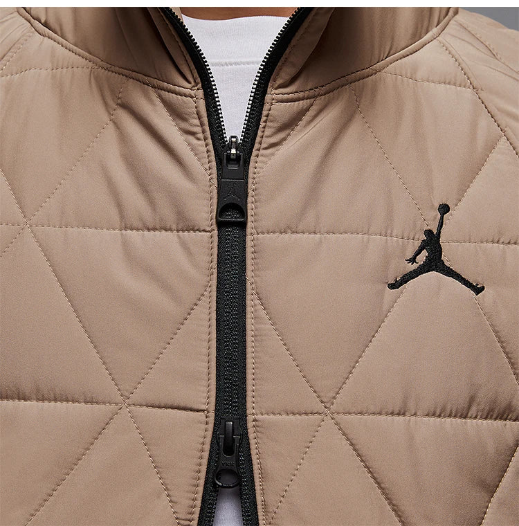 Nike official genuine Jordan winter new men's hooded warm cotton jacket FD2638-244