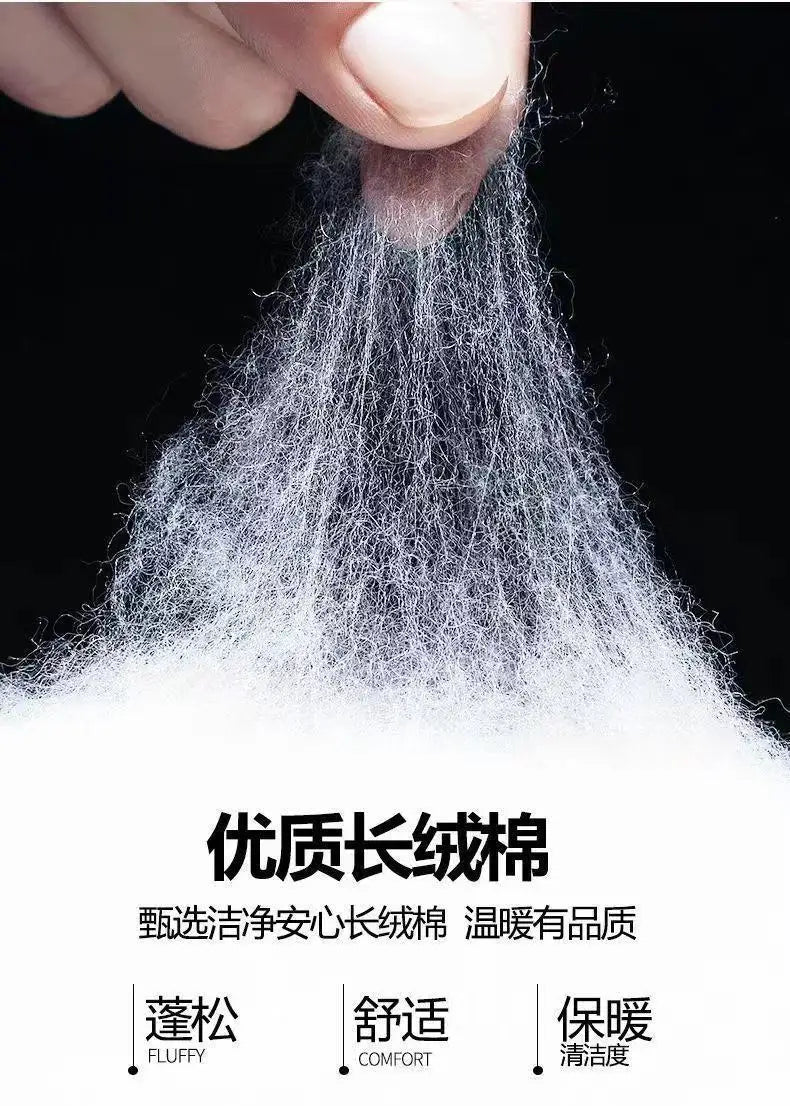 Autumn winter American style warm cotton jacket large T-tag sleeveless stand up collar embroidered men women outerwear coat